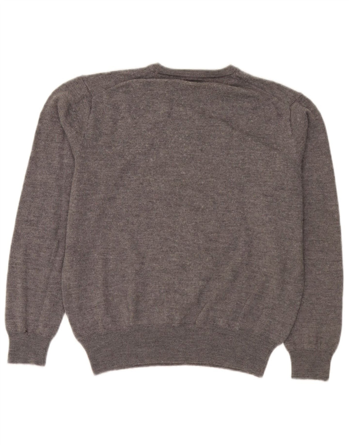 Polo Ralph Lauren Maglione girocollo da uomo in lana grigio medio
