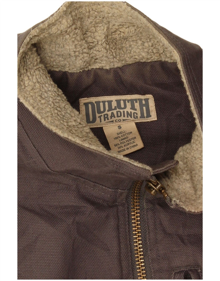 Gilet da uomo Duluth Trading UK 36 piccolo cotone marrone