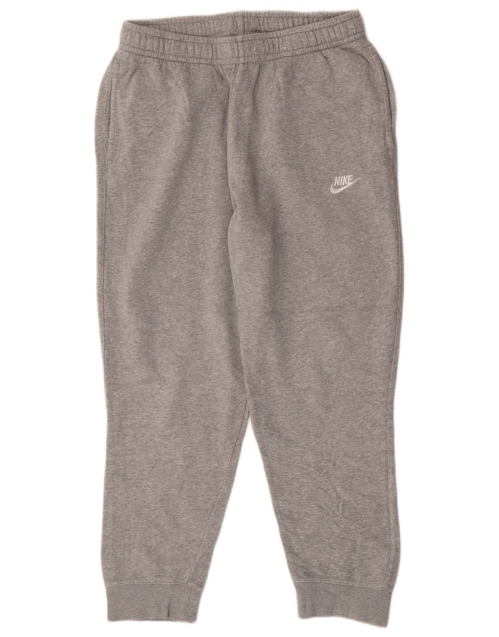 Pantaloni da tuta da uomo Nike Joggers grandi in cotone grigio