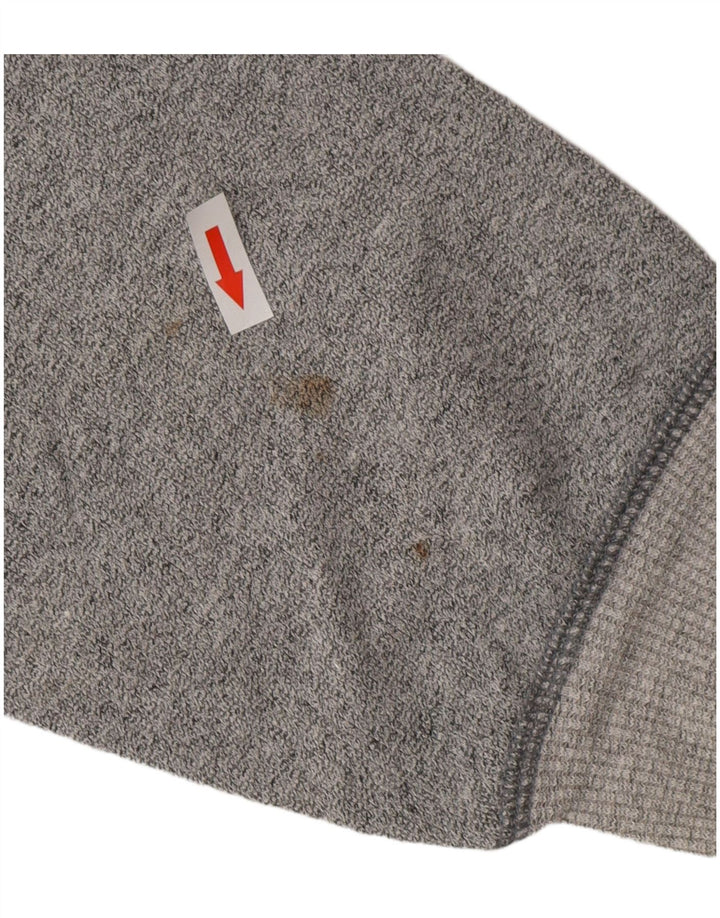 CARRERA Felpa grafica da uomo Maglione grande cotone grigio