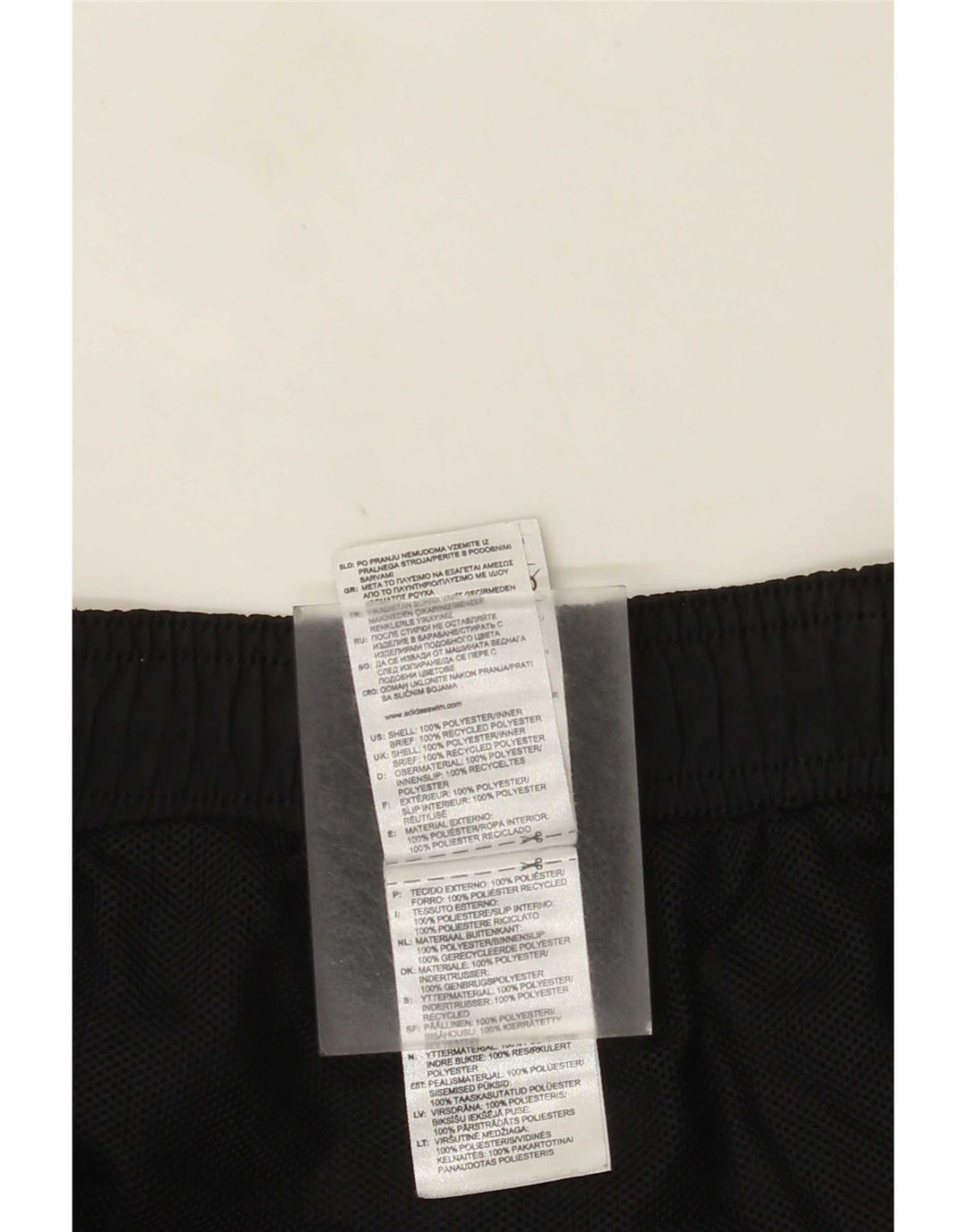 Pantaloncini sportivi da uomo Adidas XL poliestere nero