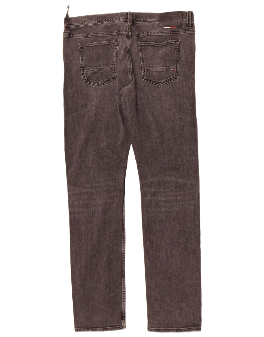Tommy Hilfiger Uomo Bleecker Slim Jeans W36 L34 Cotone Grigio