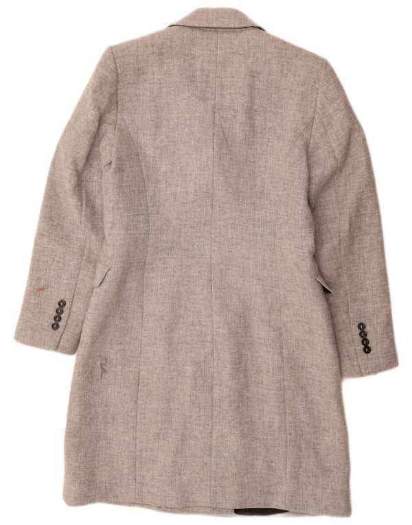 Cappotto doppiopetto da donna Zara UK 14 Lana grigio medio
