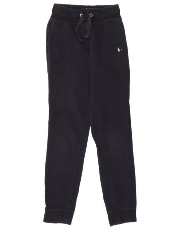 Pantaloni da tuta da donna Jack Wills Joggers UK 4 XS Blu Navy Cotone