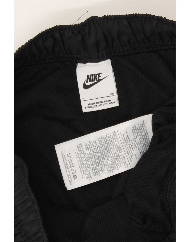 Pantaloncini sportivi Nike da uomo piccoli in poliestere nero