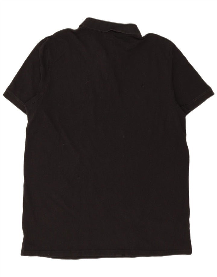 Polo da uomo JACK & JONES XL in cotone nero