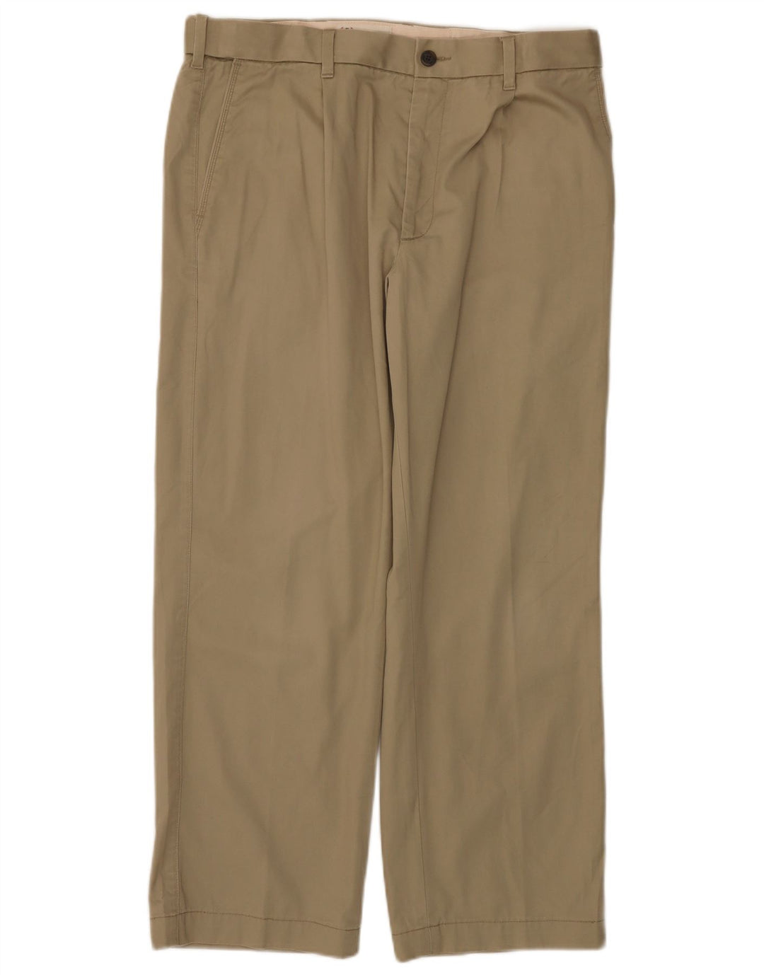MARKS & SPENCER Pantaloni chino dritti da uomo W34 L29 Cotone beige