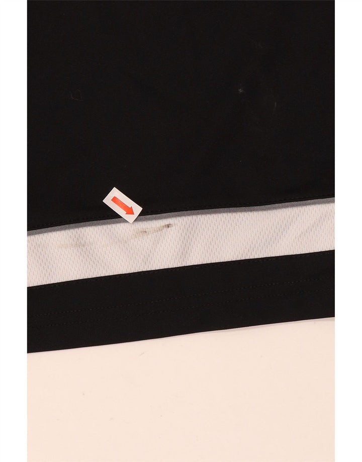 Pantaloncini sportivi Nike Dri Fit da uomo, colore nero medio, in poliestere color block