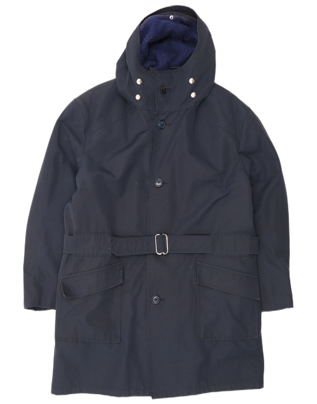 NINO Giacca a vento da uomo con vestibilità ampia e cappuccio EU 48 medio blu navy