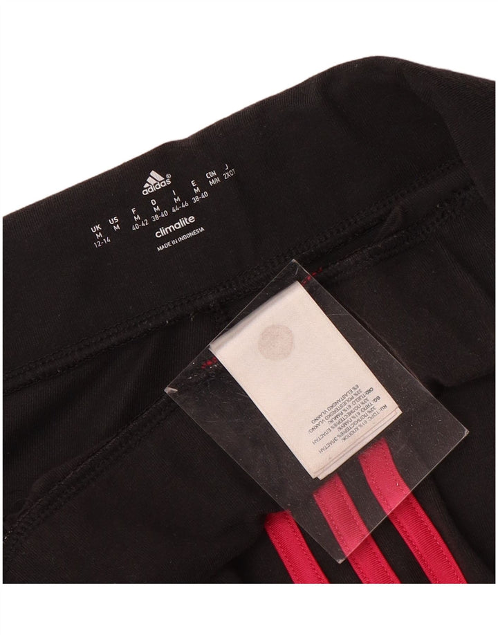 Leggings Adidas Climalite da donna UK 12/14 Poliestere nero medio