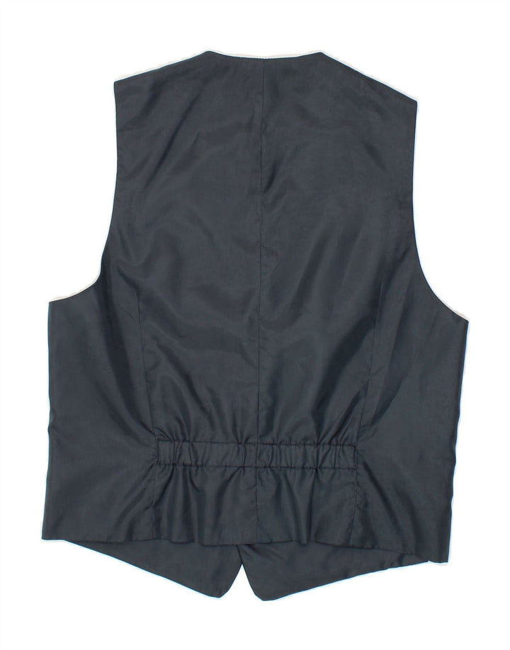 C&A Mens Waistcoat IT 48 Medium Navy Blue Polyester Vintage C&A and Second-Hand C&A from Messina Hembry 