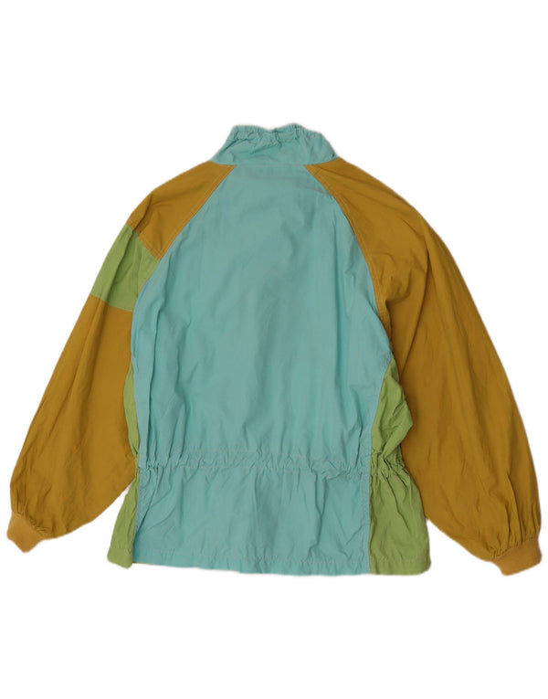 Giacca antipioggia da donna Nordica IT 44 Cotone color block medio multicolore