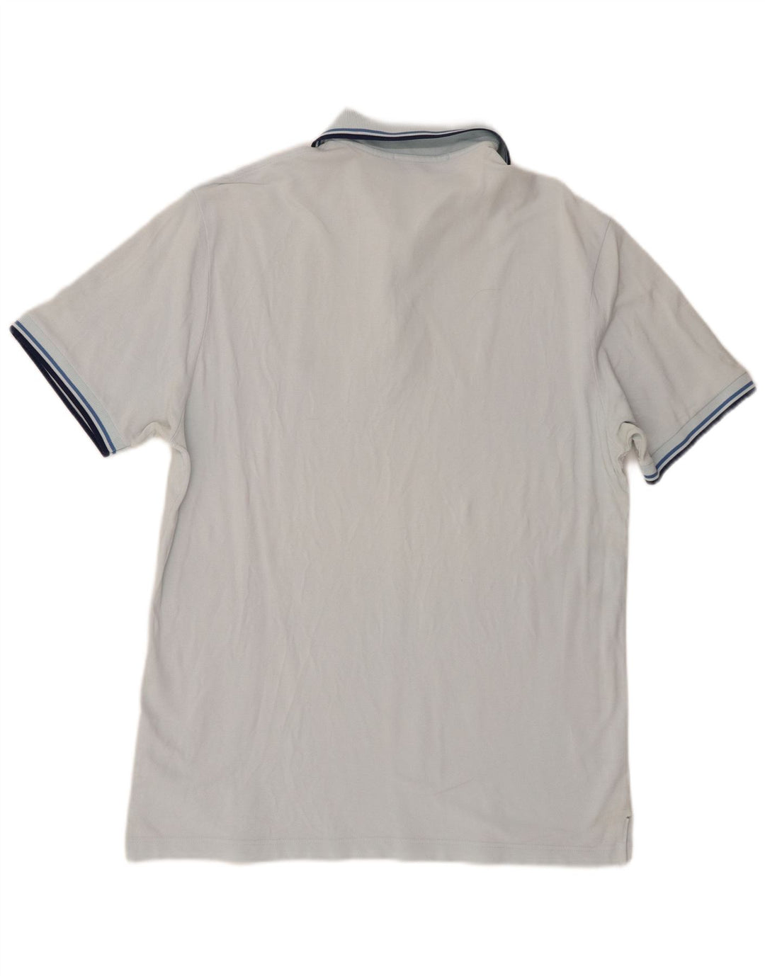 Polo da uomo Fred Perry grande in cotone blu