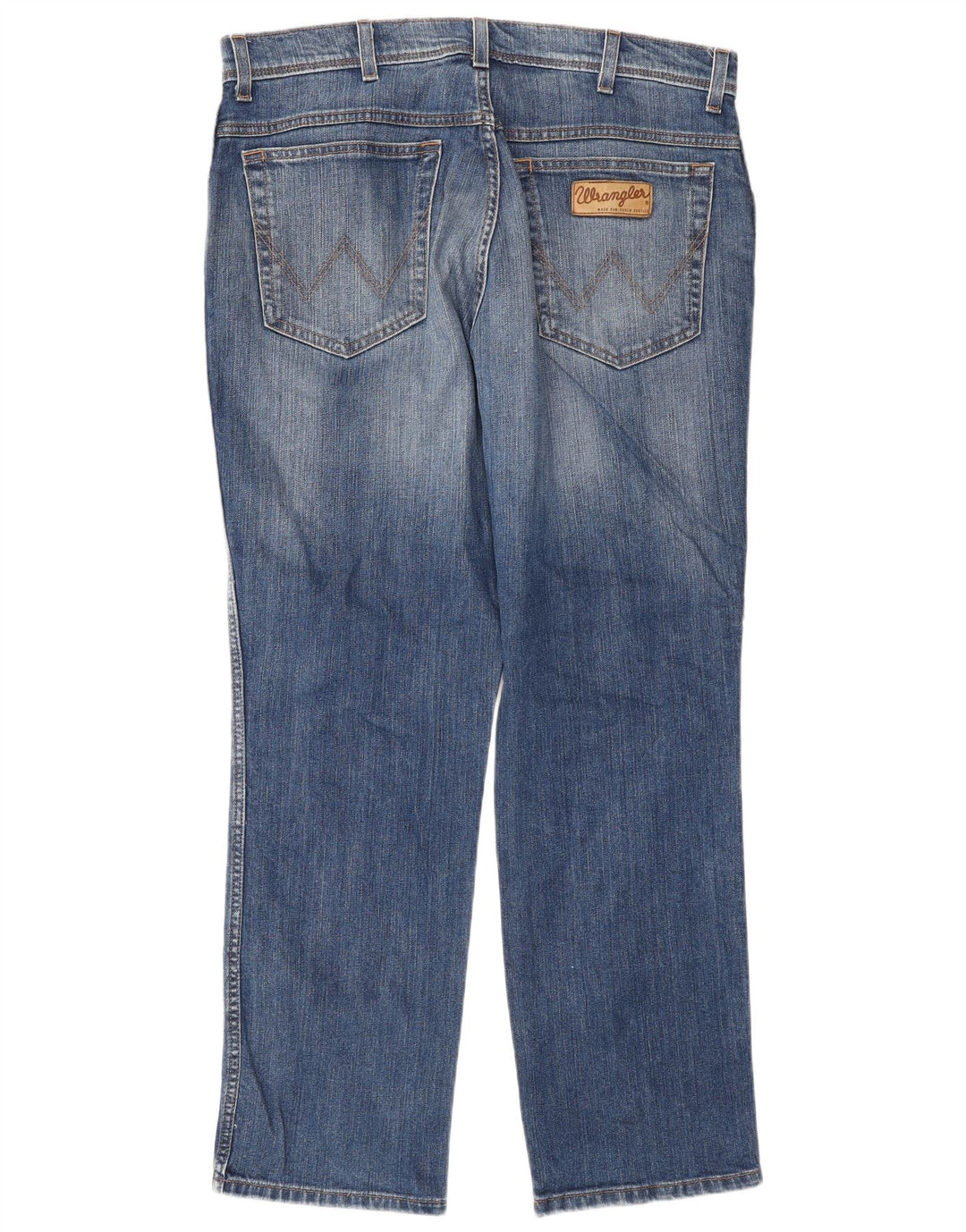 Jeans dritti da uomo Wrangler W32 L30 Blu