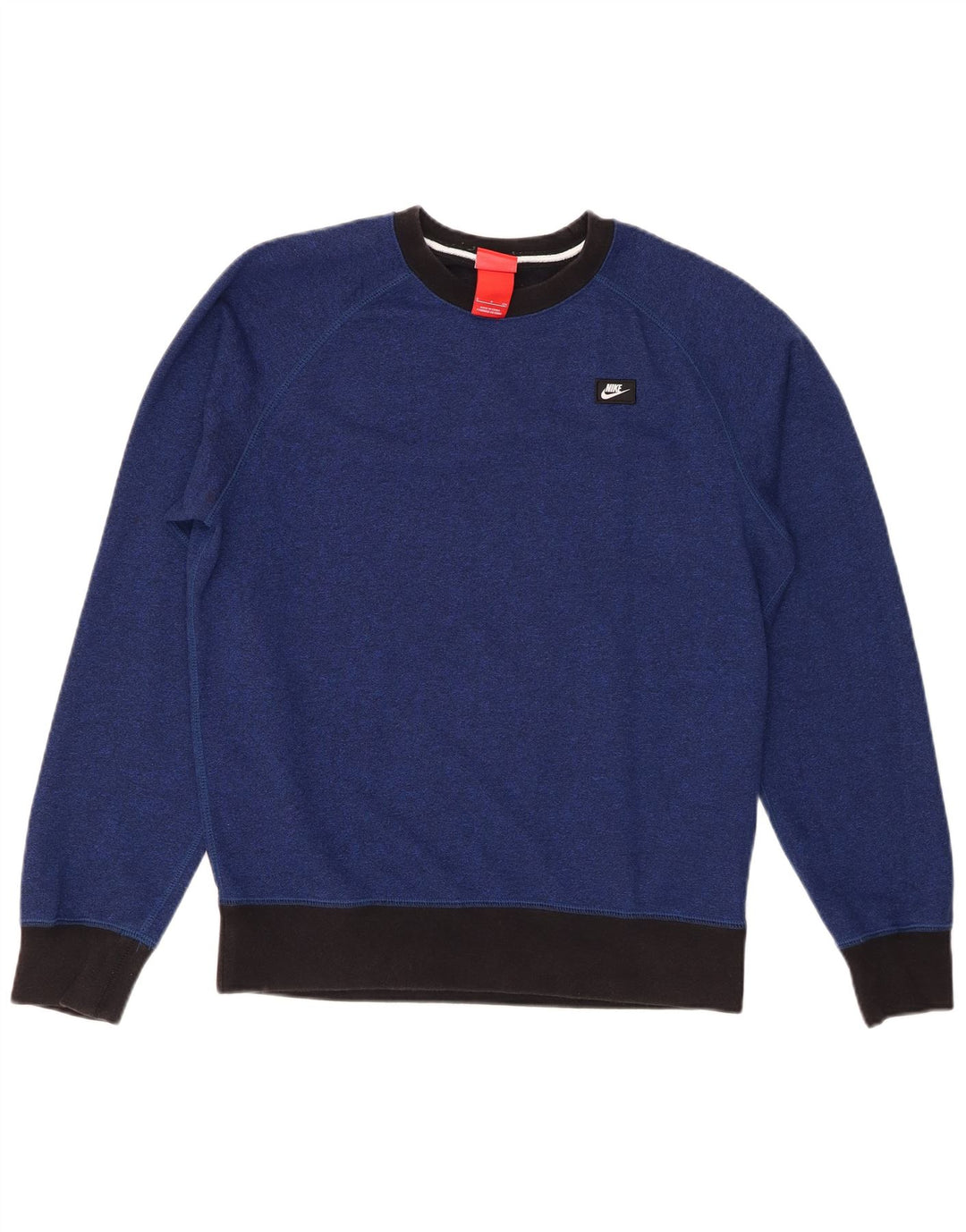 Tuta intera da uomo NIKE Small in cotone color block blu navy