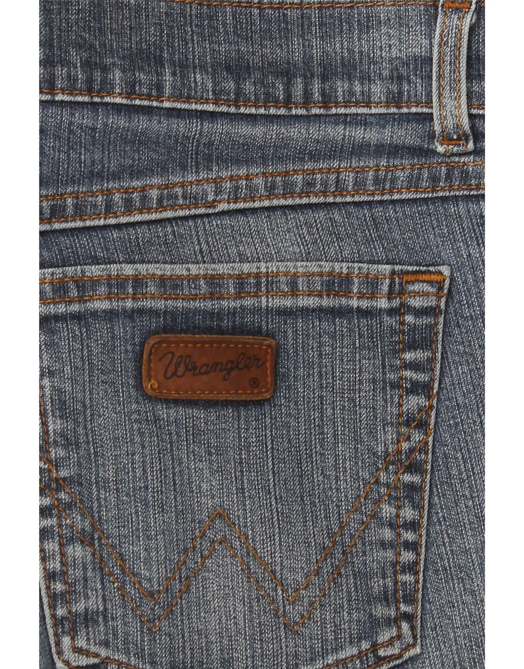 Jeans dritti da donna Wrangler W32 L30 Blu