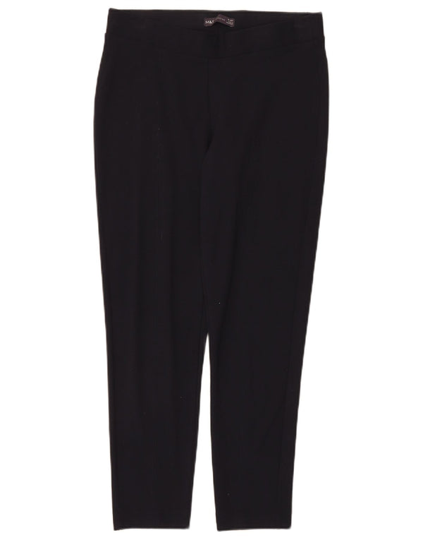 Pantaloni corti da donna Marks & Spencer UK 12 medi W28 L26 Blu navy