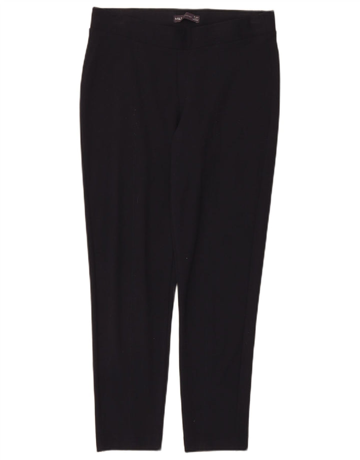 Pantaloni corti da donna Marks & Spencer UK 12 medi W28 L26 Blu navy