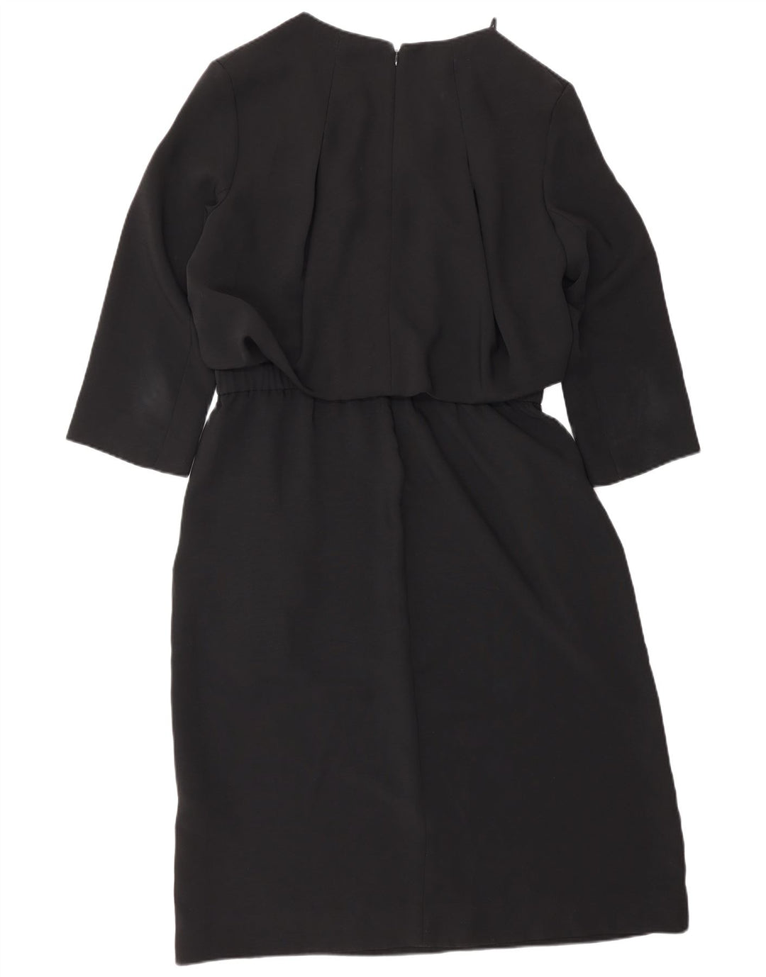 Abito tubino Cos da donna con maniche a 3/4 EU 38 poliestere nero medio