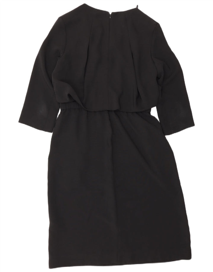 Abito tubino Cos da donna con maniche a 3/4 EU 38 poliestere nero medio