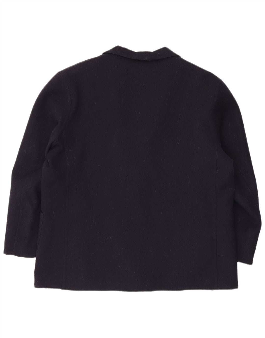 Giacca blazer da donna a 2 bottoni con maniche a 3/4 Piacenza UK 16 Large Blu Navy