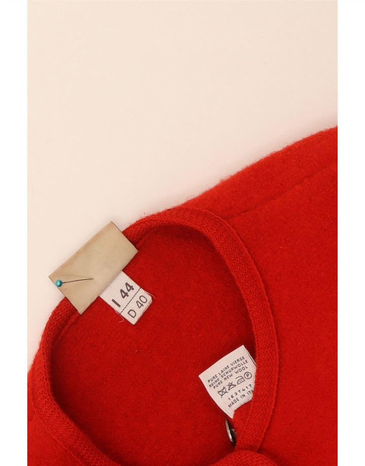 Giacca blazer da donna a 5 bottoni Kaufmann IT 44 Lana vergine rossa media