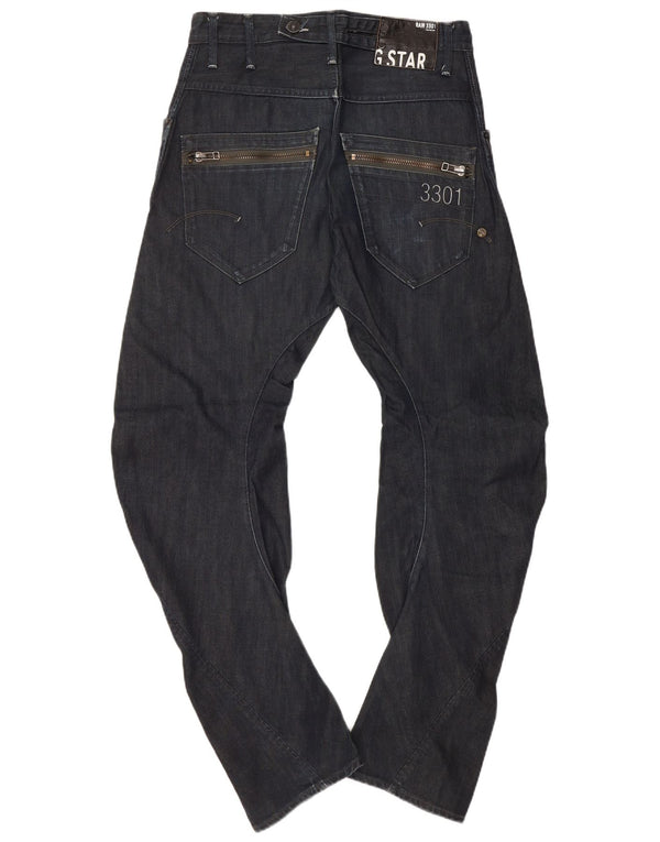 Jeans G-Star da uomo 3301 Banana Slim W30 L31 Cotone blu navy