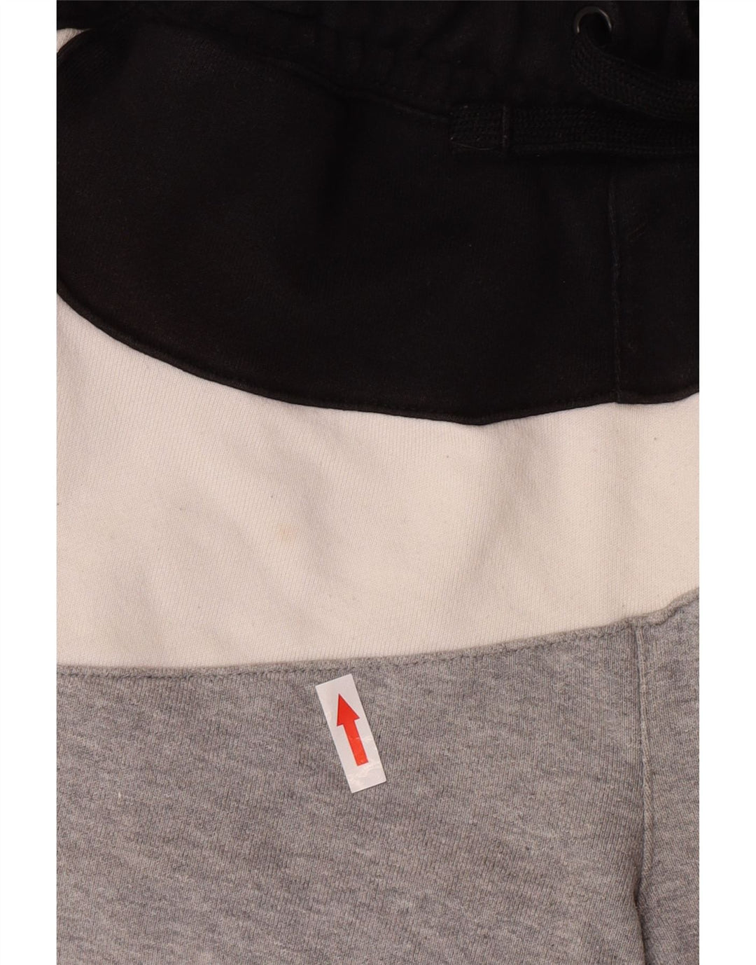 Pantaloncini sportivi Nike da uomo in cotone color block grigio medio
