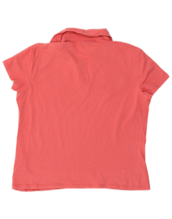 Polo Donna Trussardi UK 18 XL Cotone Rosa