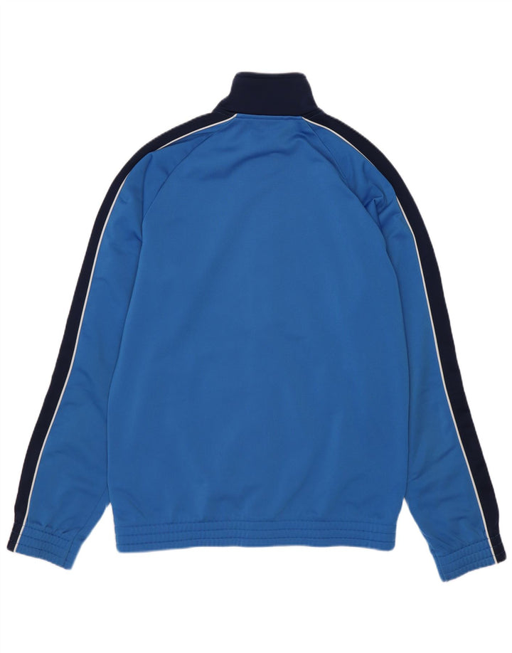 Giacca da tuta grafica da ragazzo Puma 13-14 anni Blu Colourblock