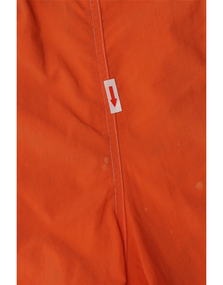 Pantaloncini da bagno grafici da uomo Champion 2XL arancione color block in poliammide