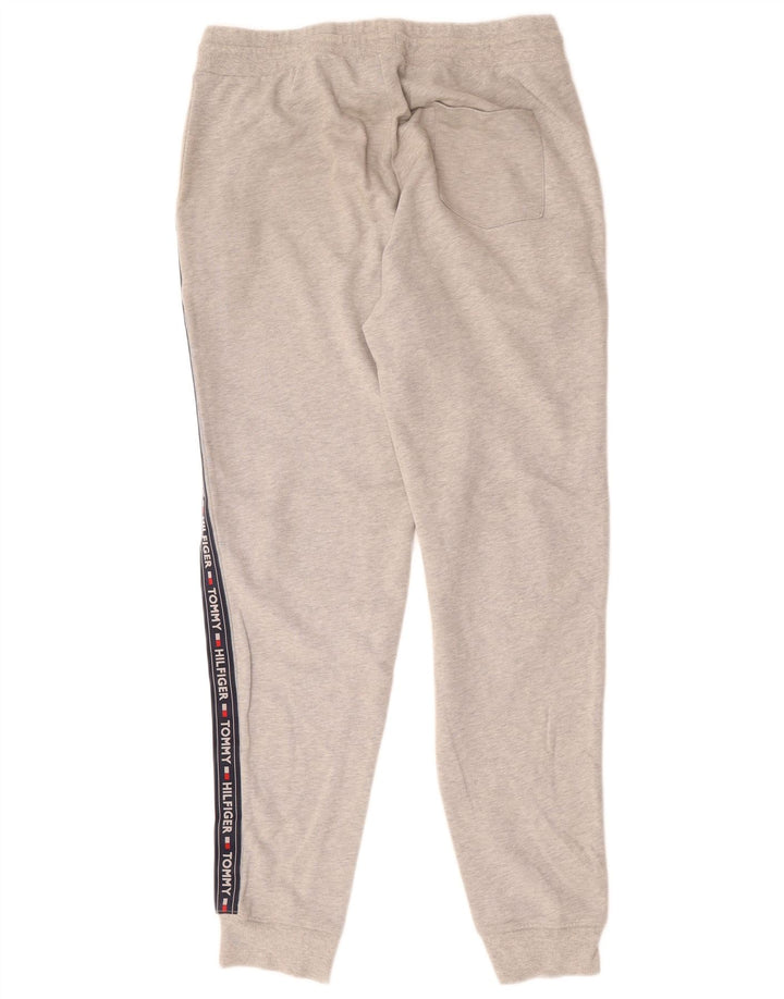 Pantaloni da tuta con grafica da uomo Tommy Hilfiger Joggers XL grigio chiazzato