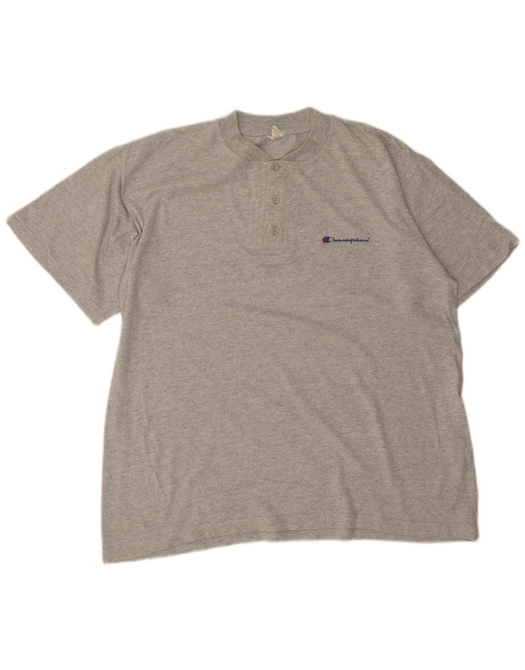 T-shirt da uomo CHAMPION Top XL in cotone grigio