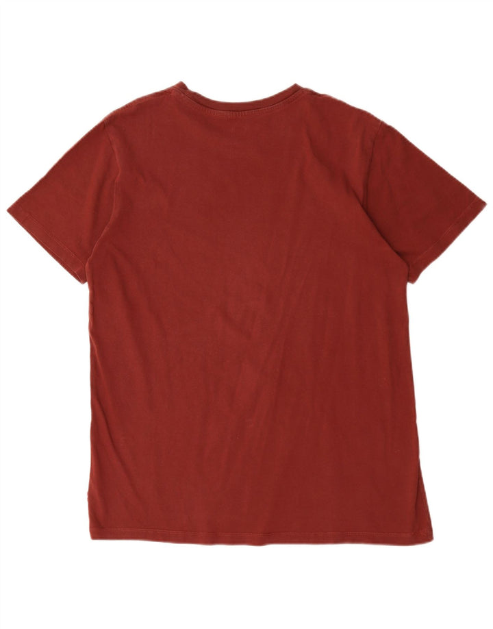 T-shirt grafica da uomo Levi's Top in cotone bordeaux medio