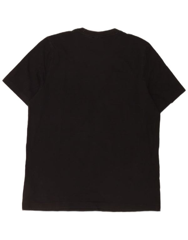 T-shirt grafica da uomo Adidas Top XL in cotone nero