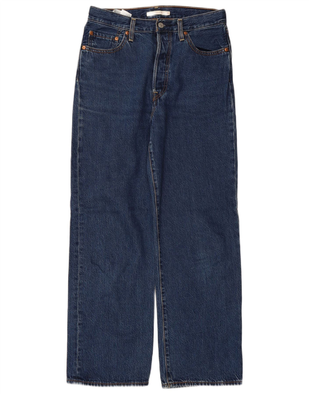 Levi's Jeans dritti da uomo a gabbia toracica W28 L29 in cotone blu