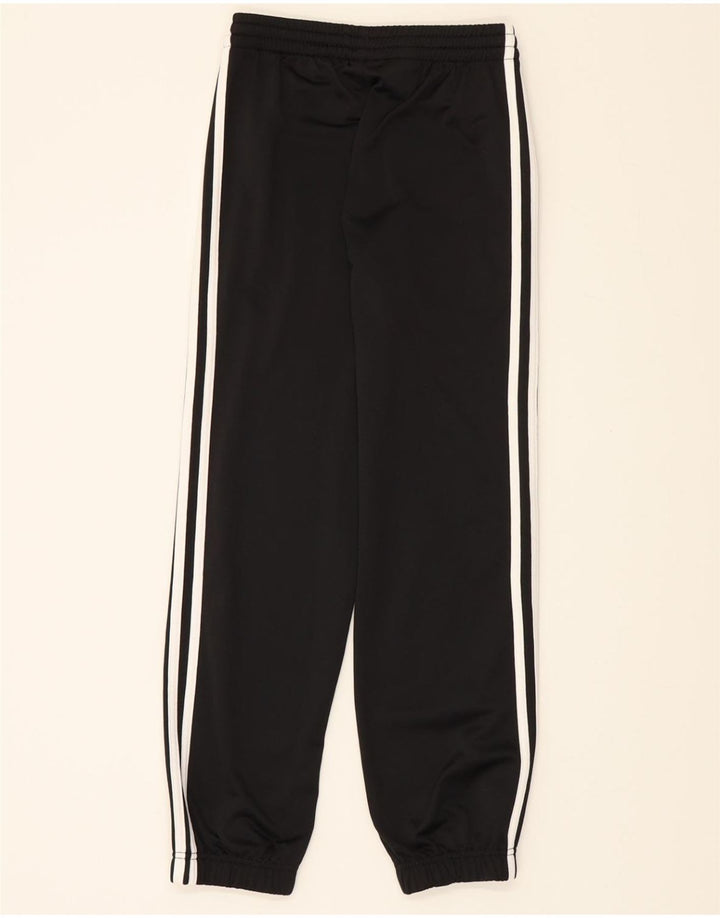 ADIDAS Boys Tracksuit Trousers Joggers 11-12 Years  Black Polyester Vintage Adidas and Second-Hand Adidas from Messina Hembry 