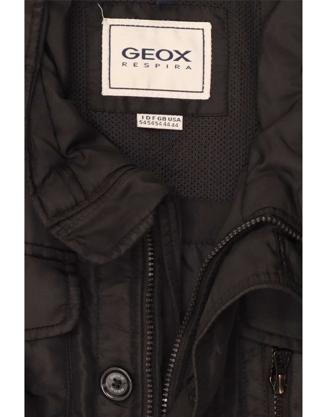 Giacca utility da uomo Geox UK 44 2XL Poliestere nero