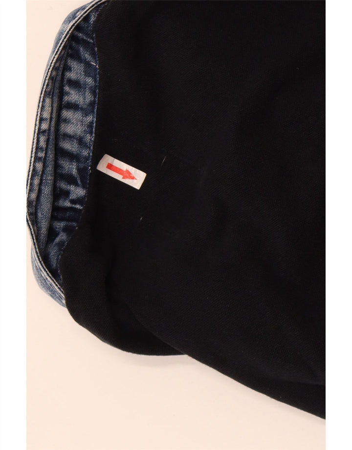 Polo da rugby da uomo Diesel 2XL in cotone nero