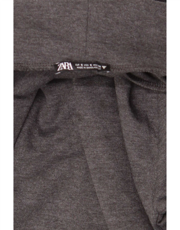 Abito a trapezio da donna Zara UK 10 piccolo grigio