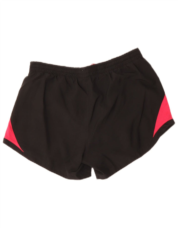 Pantaloncini sportivi da donna NIKE UK 14 poliestere color block medio nero
