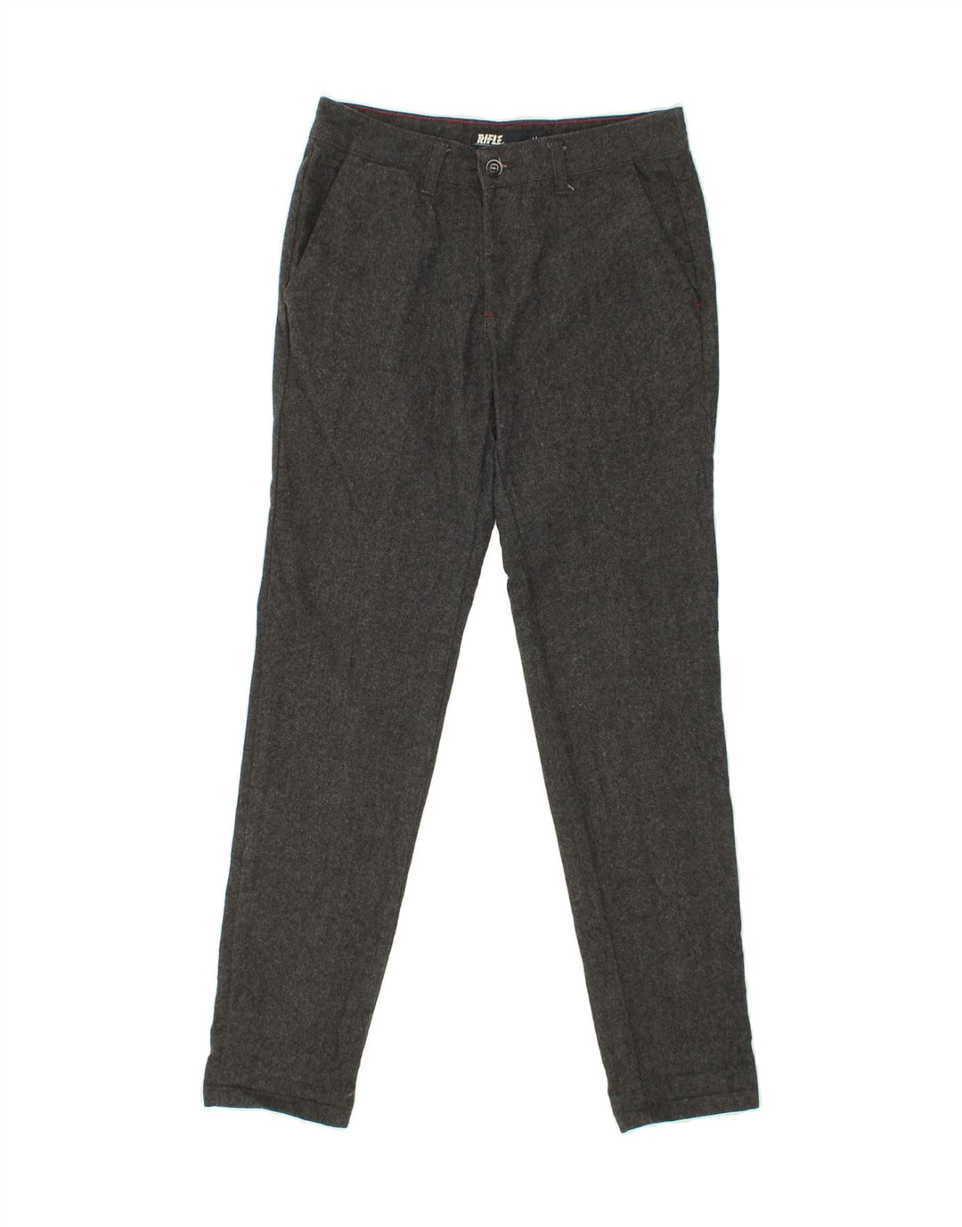 RIFLE Mens Slim Casual Trousers W32 L32 Grey Vintage Rifle and Second-Hand Rifle from Messina Hembry 