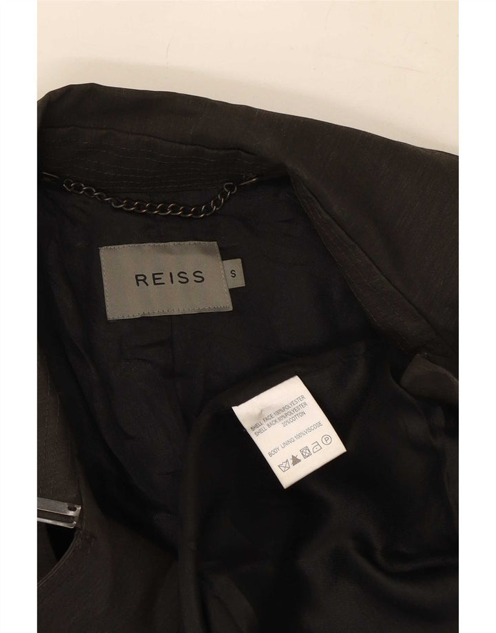 Trench da uomo Reiss UK 36 piccolo poliestere nero