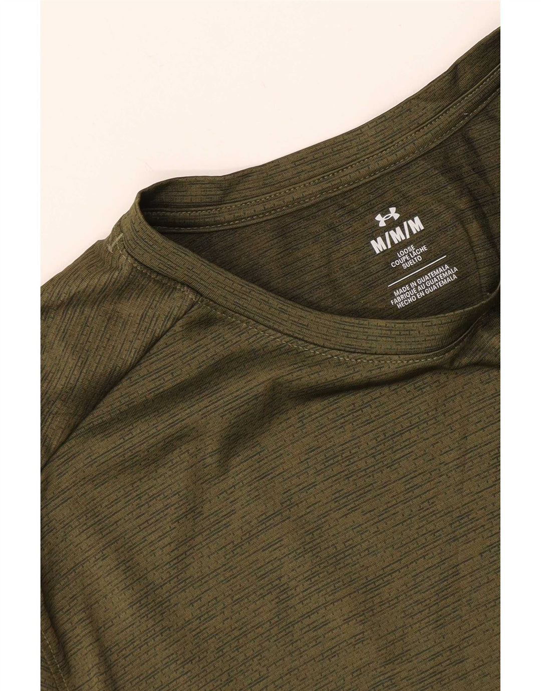 Maglietta da uomo Under Armour Top medio kaki chiazzato