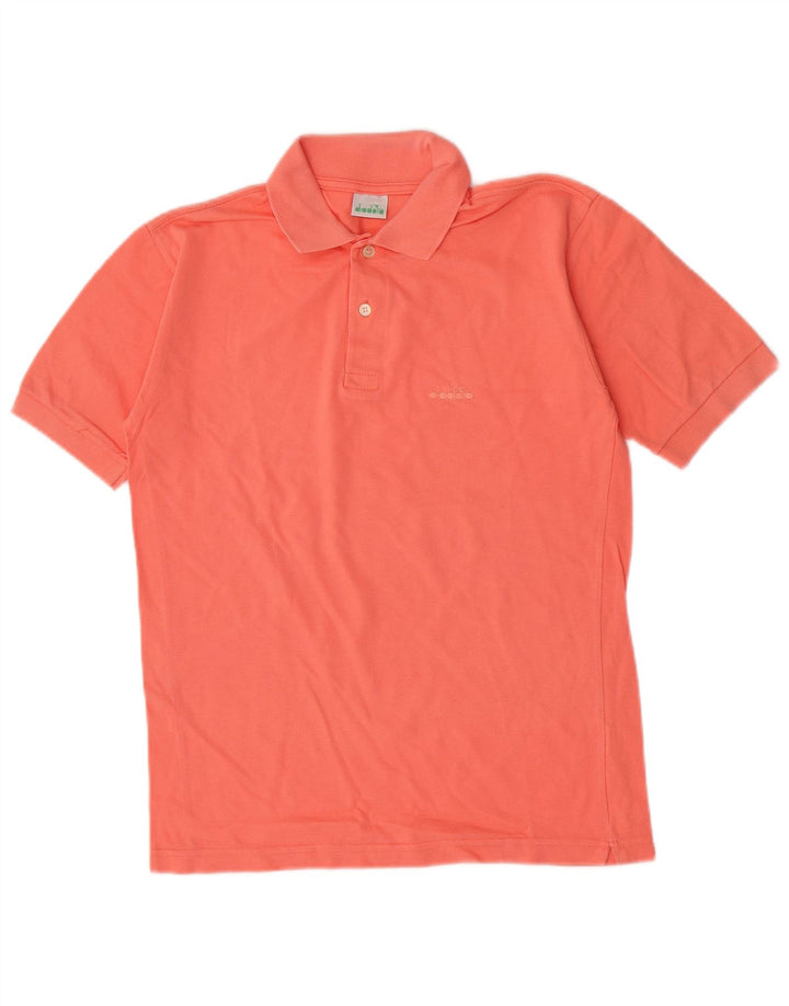 Polo Diadora Uomo Small Rosa Cotone