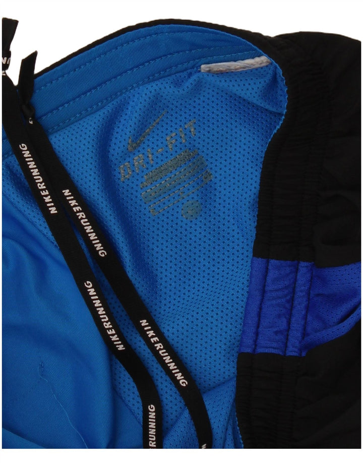 Pantaloncini sportivi Nike Dri Fit da uomo piccoli color block nero