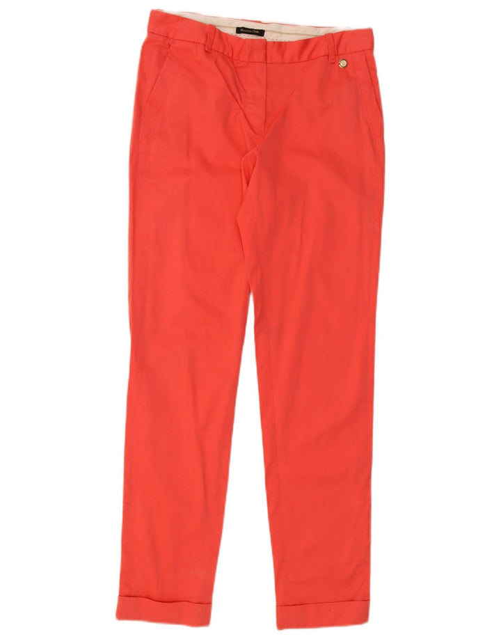Pantaloni chino slim da uomo Massimo Dutti W26 L29 Rosa