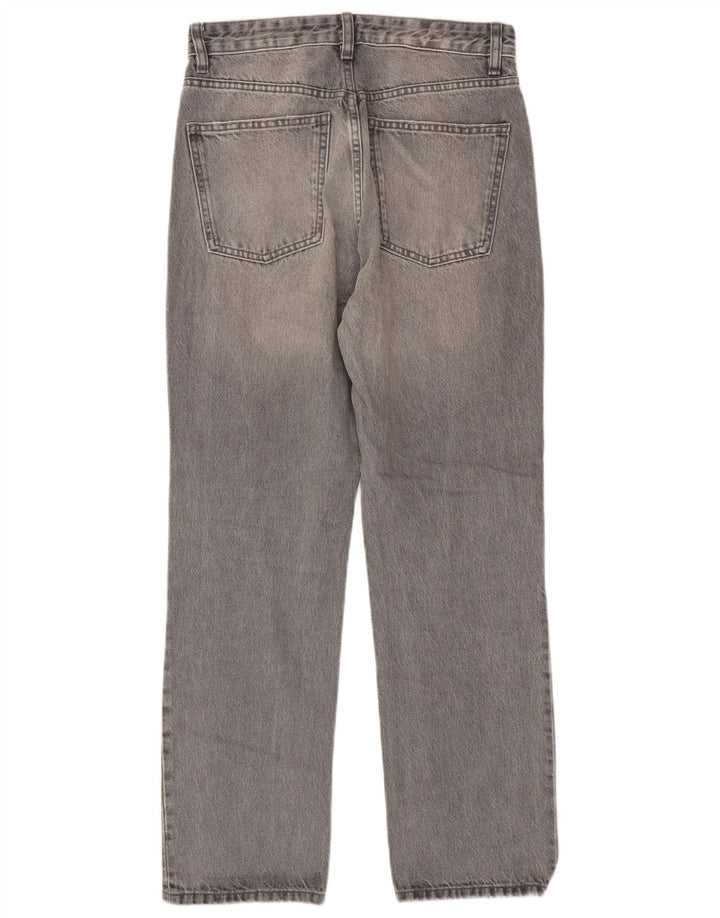 Jeans dritti da donna Zara EU 40 medio W30 L29 Grigio
