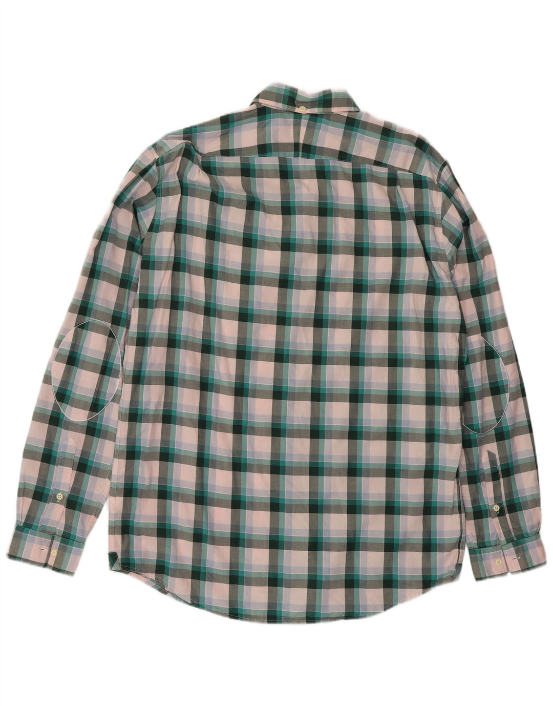 Camicia Lacoste da uomo vestibilità classica taglia 40 cotone a quadri verde medio