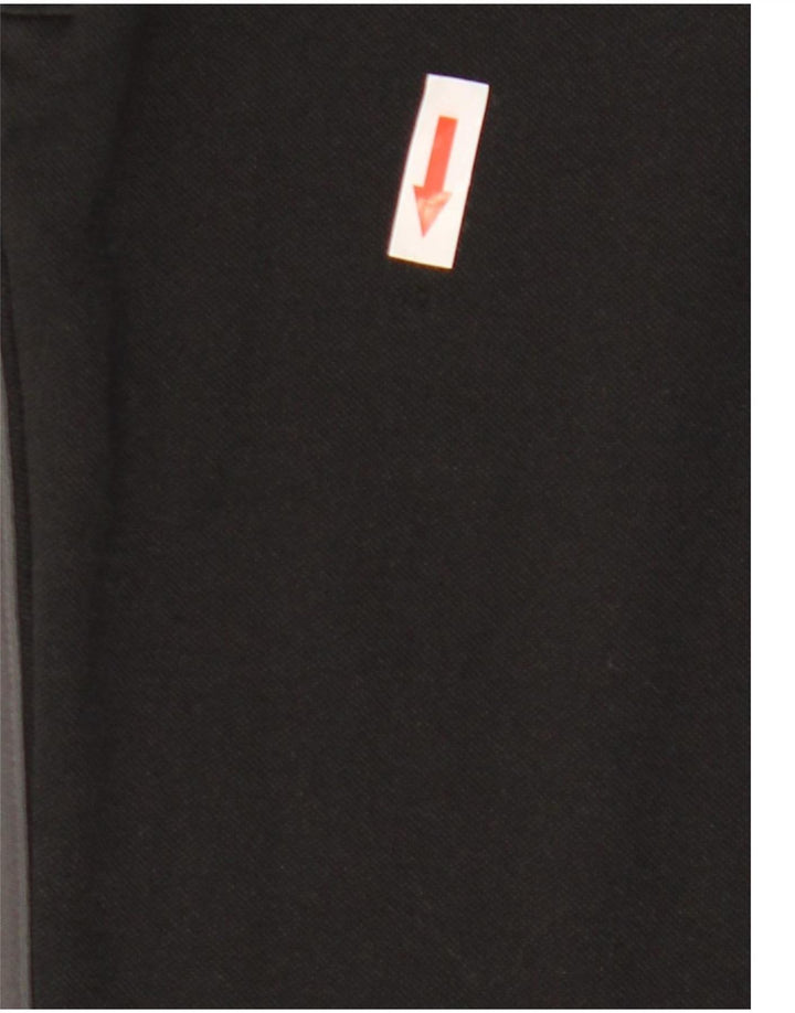 Pantaloni da tuta da uomo Adidas medi neri in poliestere sportivo